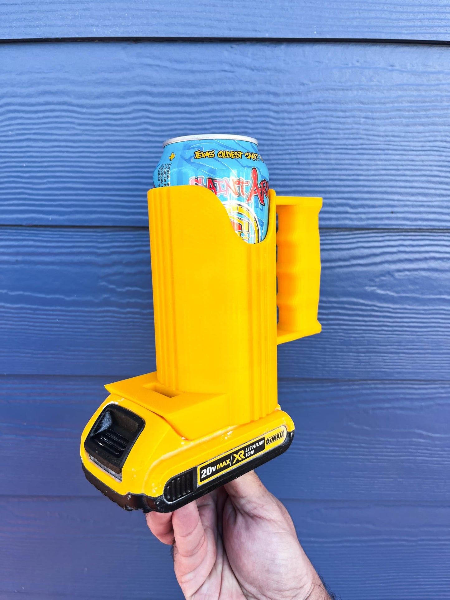 TripleD Tools ToolFuel Can Sleeve - Hybrid Dewalt Battery and Can Holder - TripleD Tools