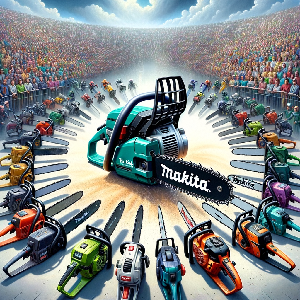 Makita vs. The World: Chainsaw Showdown