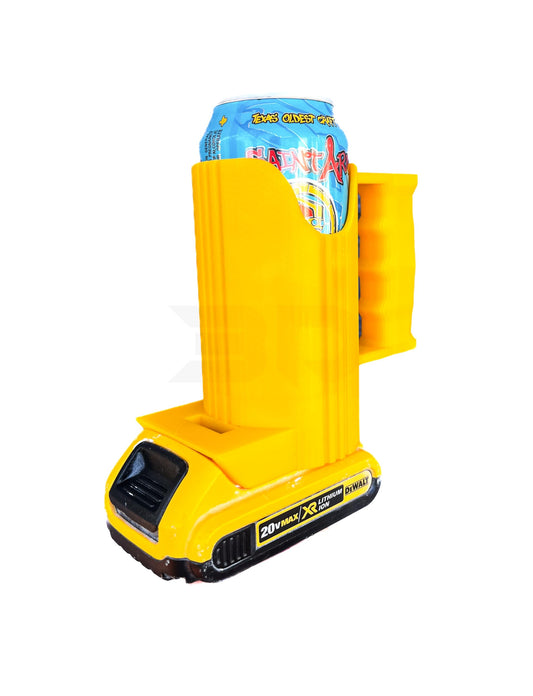 TripleD Tools ToolFuel Can Sleeve - Hybrid Dewalt Battery and Can Holder - TripleD Tools