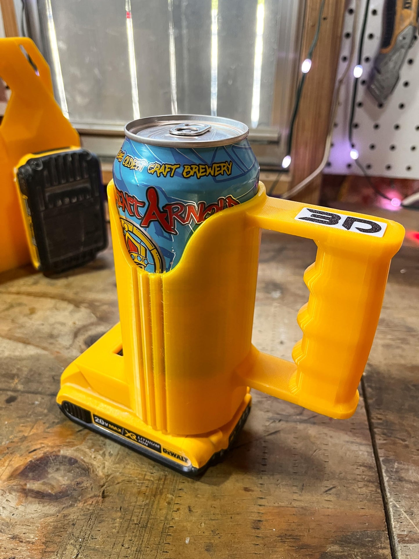 TripleD Tools ToolFuel Can Sleeve - Hybrid Dewalt Battery and Can Holder - TripleD Tools