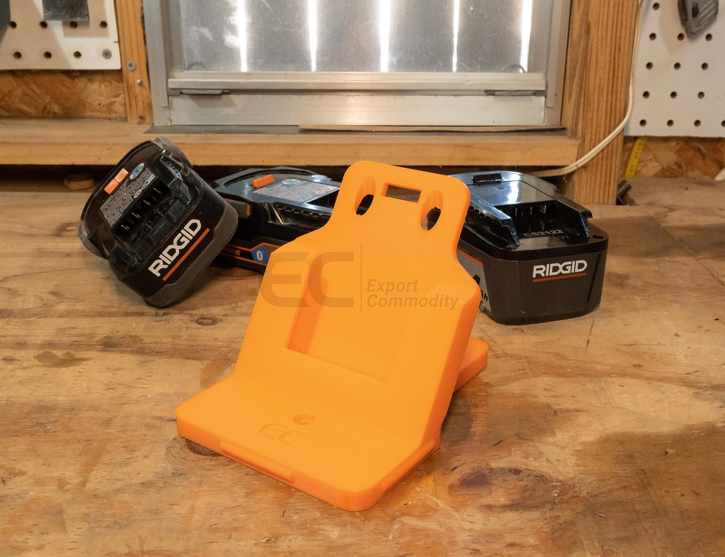 TripleD Tools PowerSlide Quickdraw Pro for Ridgid Power Tools Angled 3D Printed Battery Mount, Fast Access, Durable, Ergonomic & Made in USA - TripleD Tools