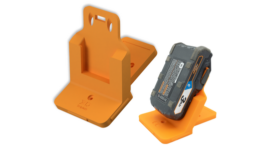 TripleD Tools PowerSlide Quickdraw Pro for Ridgid Power Tools Angled 3D Printed Battery Mount, Fast Access, Durable, Ergonomic & Made in USA - TripleD Tools